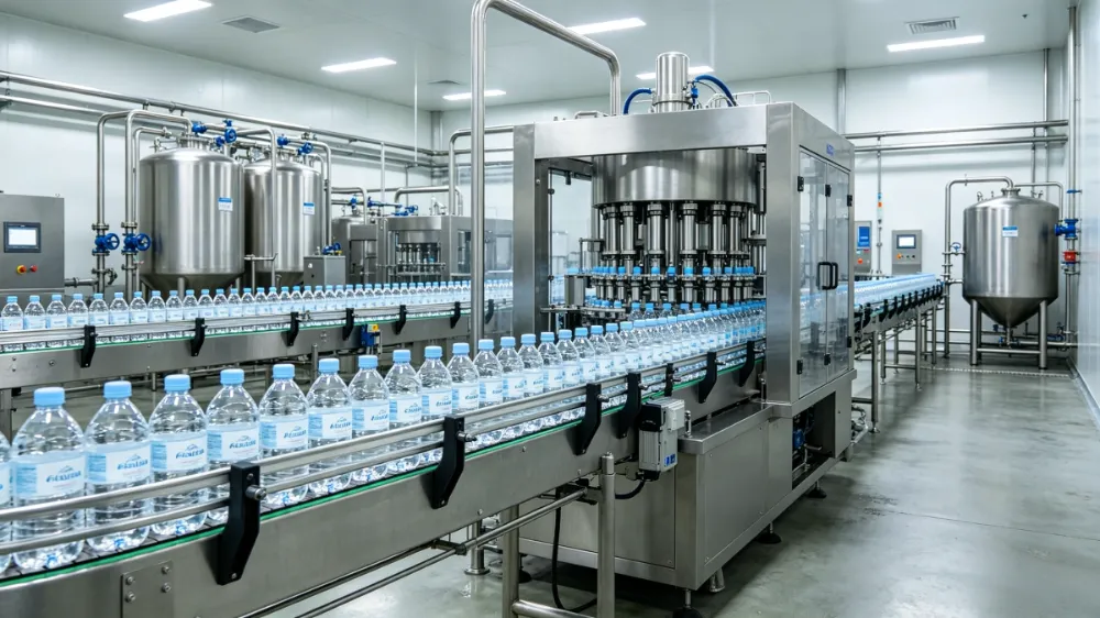 Dây chuyền sản xuất nước đóng chai: 10 yếu tố trước khi đầu tư