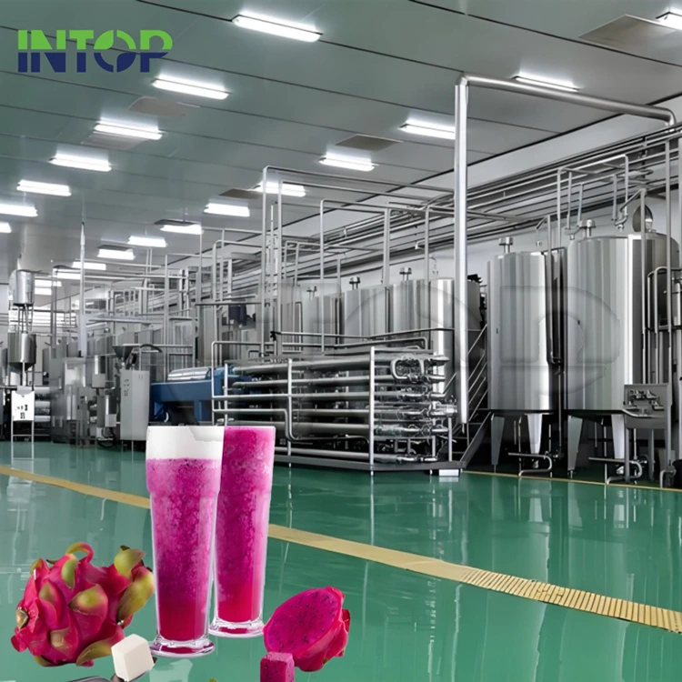 Dây chuyền sản xuất nước ép thanh long