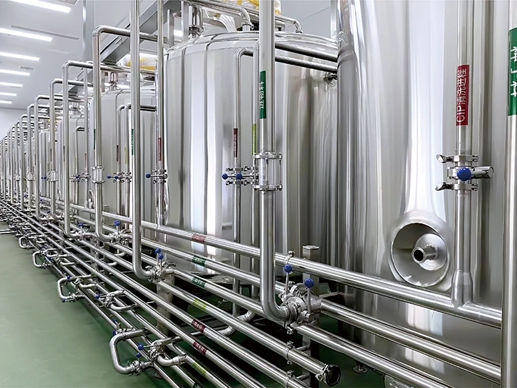 Intop chế tạo dây chuyền sản xuất sữa và sữa chua cho khách hàng tại Việt Nam