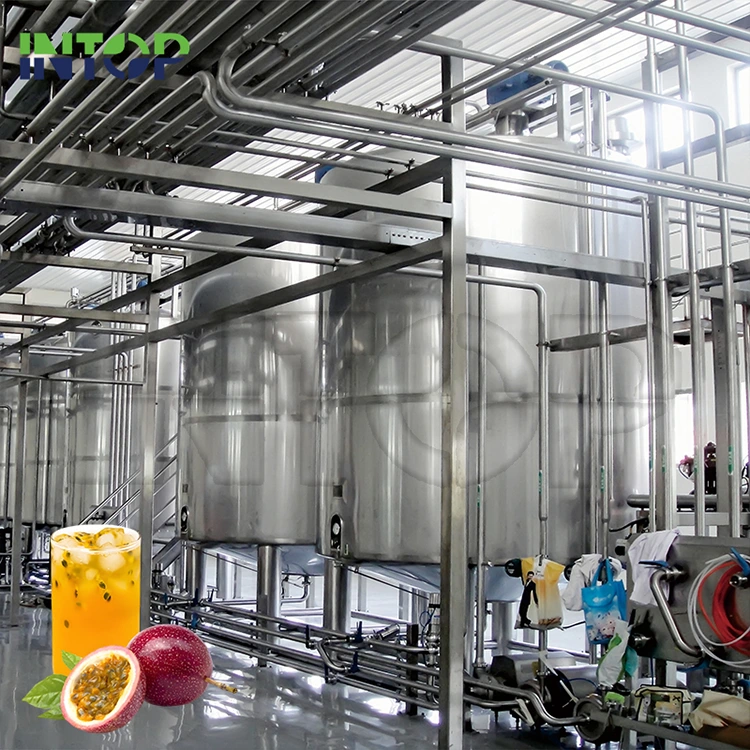Dây chuyền sản xuất nước ép chanh dây