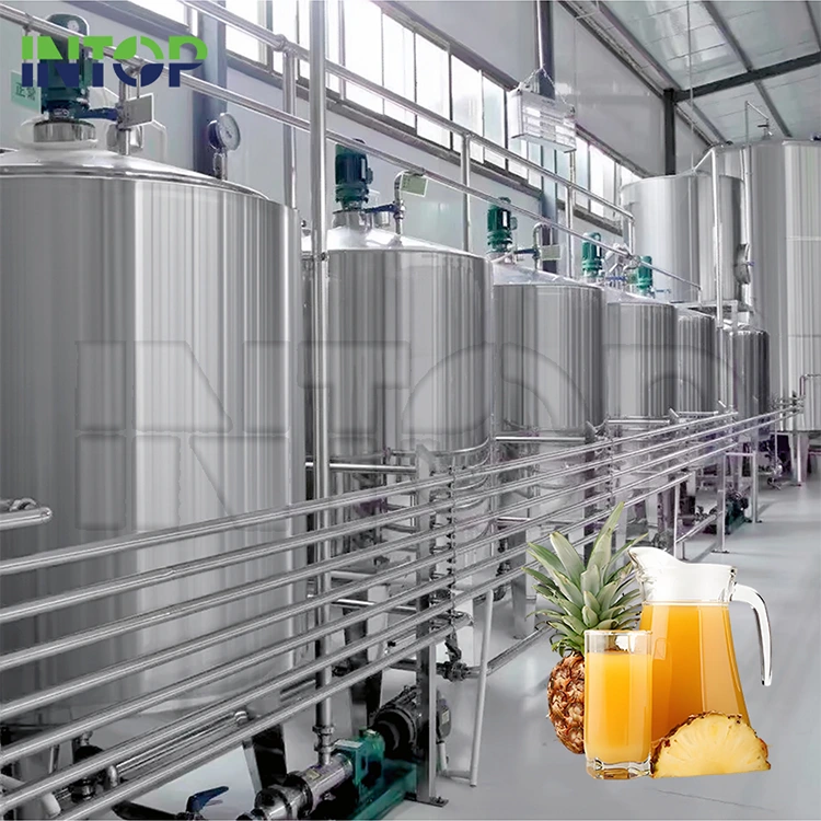 Dây chuyền sản xuất nước ép dứa