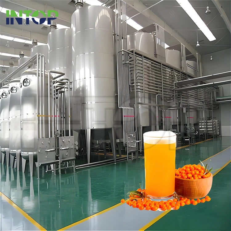 Dây chuyền sản xuất nước ép hắc mai biển